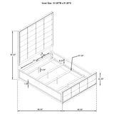 Durango 5-piece Queen Bedroom Set Taupe Oak - Tampa Furniture Outlet