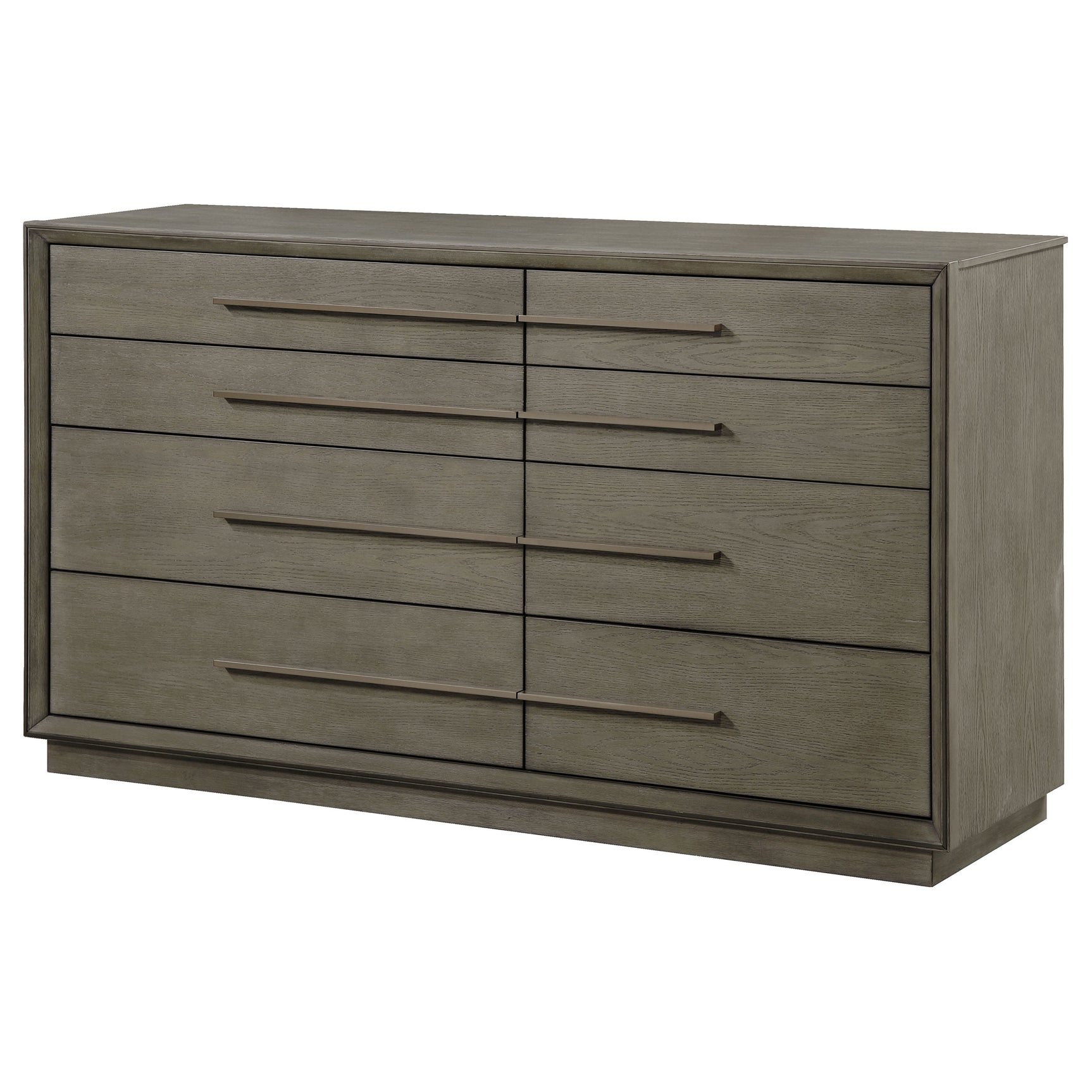 Durango 8-drawer Dresser Taupe Oak - Tampa Furniture Outlet