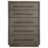 Durango 5-drawer Bedroom Chest Taupe Oak - Tampa Furniture Outlet