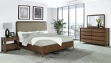 Tampa Furniture Outlet - Coaster - Maderia 4-piece Eastern King Bedroom Set Walnut - 223321KE-S4