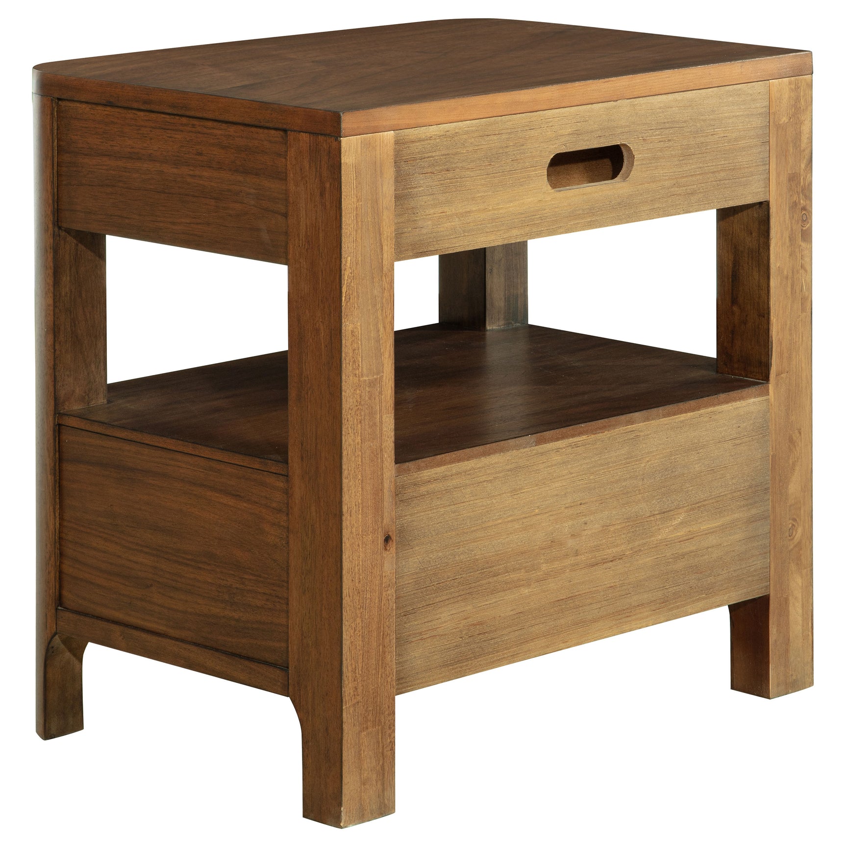 Maderia 4-piece Eastern King Bedroom Set Walnut - Tampa Furniture Outlet