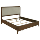 Maderia 5-piece California King Bedroom Set Walnut - Tampa Furniture Outlet