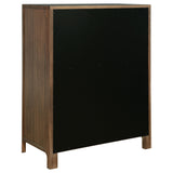 Maderia 5-piece Queen Bedroom Set Walnut - Tampa Furniture Outlet