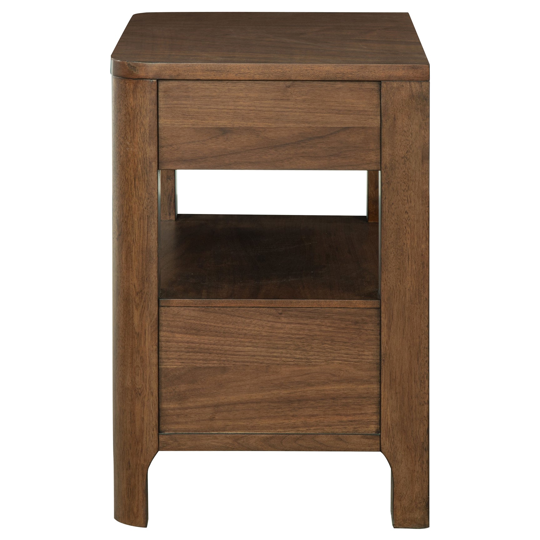 Maderia 2-drawer Nightstand Bedside Table Walnut - Tampa Furniture Outlet