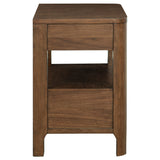 Maderia 2-drawer Nightstand Bedside Table Walnut - Tampa Furniture Outlet