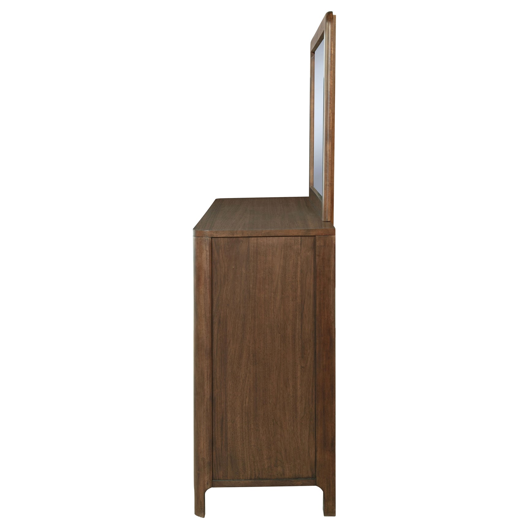 Maderia 8-drawer Dresser and Mirror Walnut - Tampa Furniture Outlet