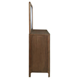 Maderia 8-drawer Dresser and Mirror Walnut - Tampa Furniture Outlet