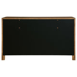 Maderia 8-drawer Dresser Cabinet Walnut - Tampa Furniture Outlet