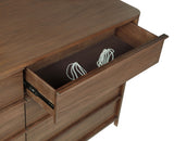 Maderia 8-drawer Dresser Cabinet Walnut - Tampa Furniture Outlet