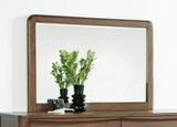 Maderia Dresser Mirror Walnut - Tampa Furniture Outlet