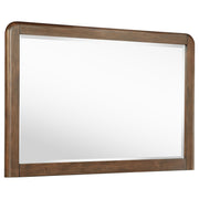 Tampa Furniture Outlet - Coaster - Maderia Dresser Mirror Walnut - 223324