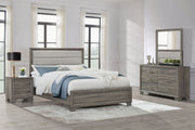 Tampa Furniture Outlet - Coaster - Wright 4-piece California King Bedroom Set Brown Oak - 223341KW-S4
