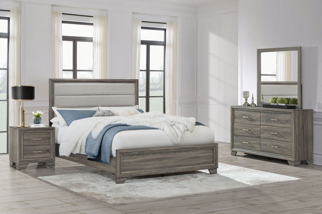 Tampa Furniture Outlet - Coaster - Wright 4-piece California King Bedroom Set Brown Oak - 223341KW-S4