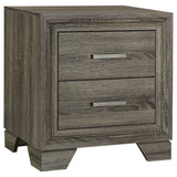 Wright 4-piece California King Bedroom Set Brown Oak - Tampa Furniture Outlet