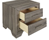 Wright 4-piece California King Bedroom Set Brown Oak - Tampa Furniture Outlet
