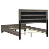 Wright 5-piece Queen Bedroom Set Brown Oak - Tampa Furniture Outlet