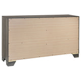 Wright 5-piece Queen Bedroom Set Brown Oak - Tampa Furniture Outlet