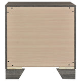 Wright 2-drawer Nightstand Bedside Table Brown Oak - Tampa Furniture Outlet