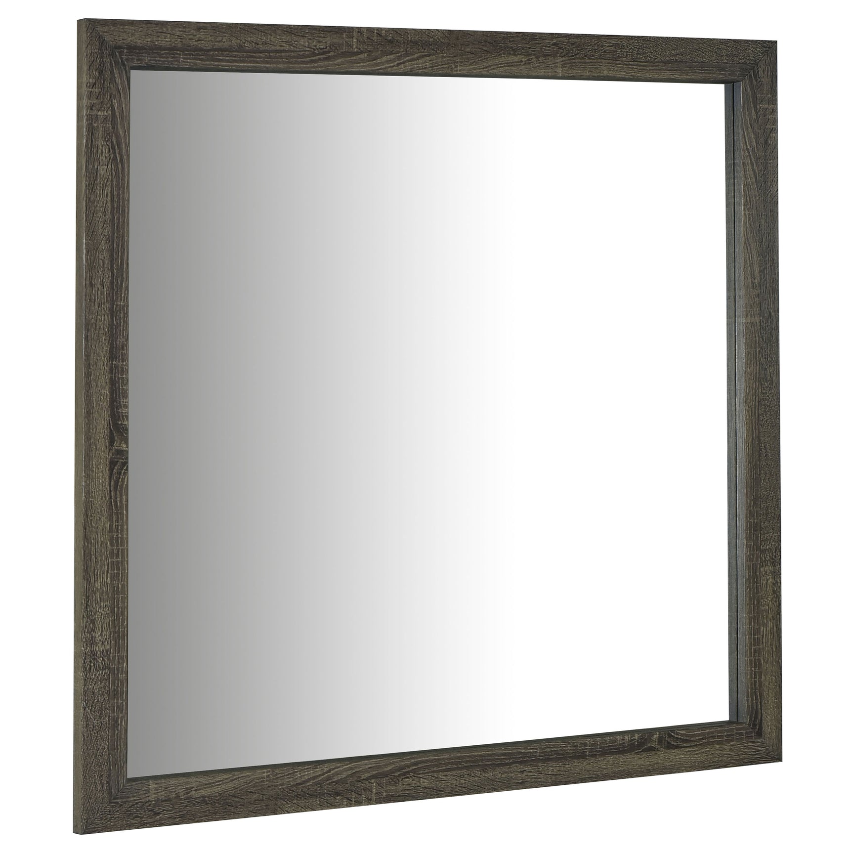 Tampa Furniture Outlet - Coaster - Wright Dresser Mirror Brown Oak - 223344