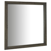 Tampa Furniture Outlet - Coaster - Wright Dresser Mirror Brown Oak - 223344
