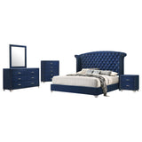 Melody 5-piece Queen Bedroom Set Pacific Blue - Tampa Furniture Outlet