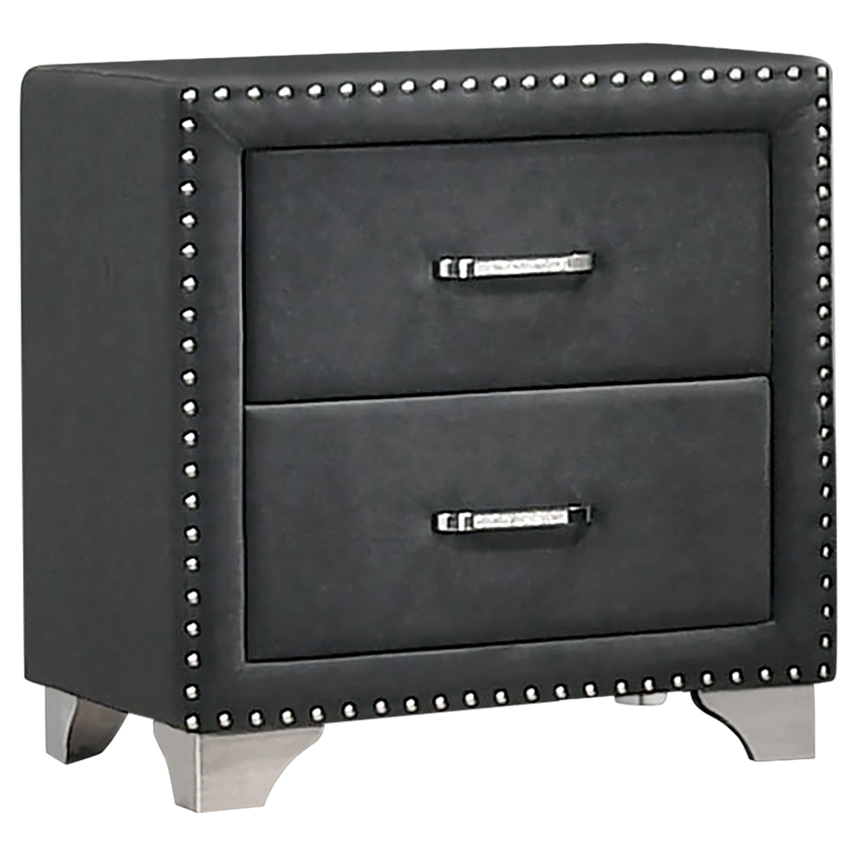 Melody 5-piece Eastern King Bedroom Set Grey - Tampa Furniture Outlet