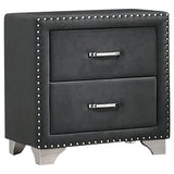 Melody 4-piece California King Bedroom Set Grey - Tampa Furniture Outlet