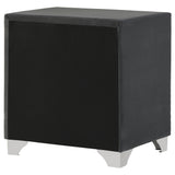 Melody Upholstered 2-drawer Nightstand Grey - Tampa Furniture Outlet