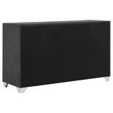 Melody 6-drawer Upholstered Dresser Grey - Tampa Furniture Outlet