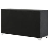 Melody 6-drawer Upholstered Dresser Grey - Tampa Furniture Outlet