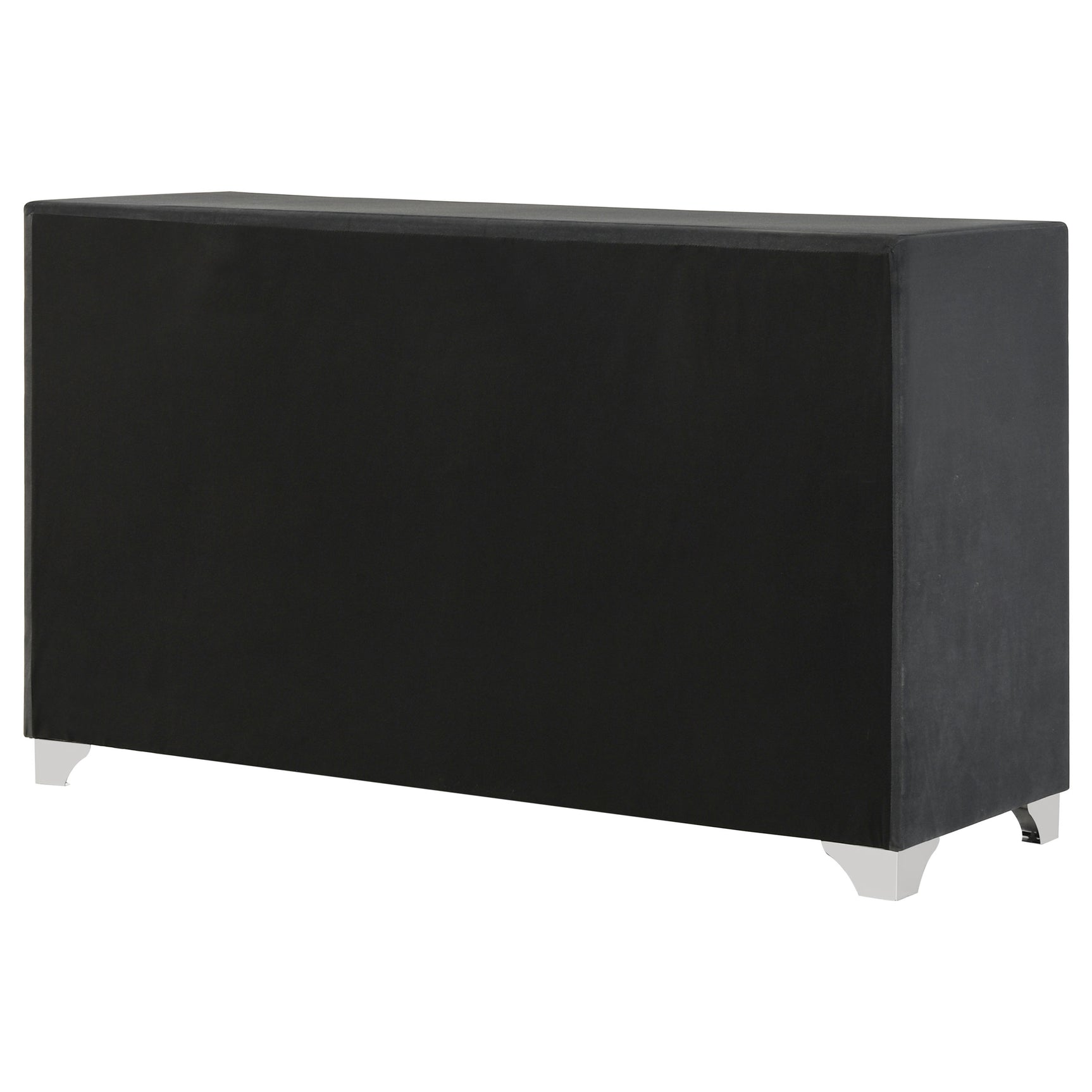 Melody 6-drawer Upholstered Dresser Grey - Tampa Furniture Outlet