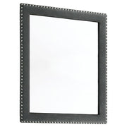 Tampa Furniture Outlet - Coaster - Melody Upholstered Dresser Mirror Grey - 223384