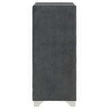 Melody 5-drawer Bedroom Chest Grey - Tampa Furniture Outlet