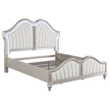 Evangeline 5-piece Eastern King Bedroom Set Silver Oak - Tampa Furniture Outlet