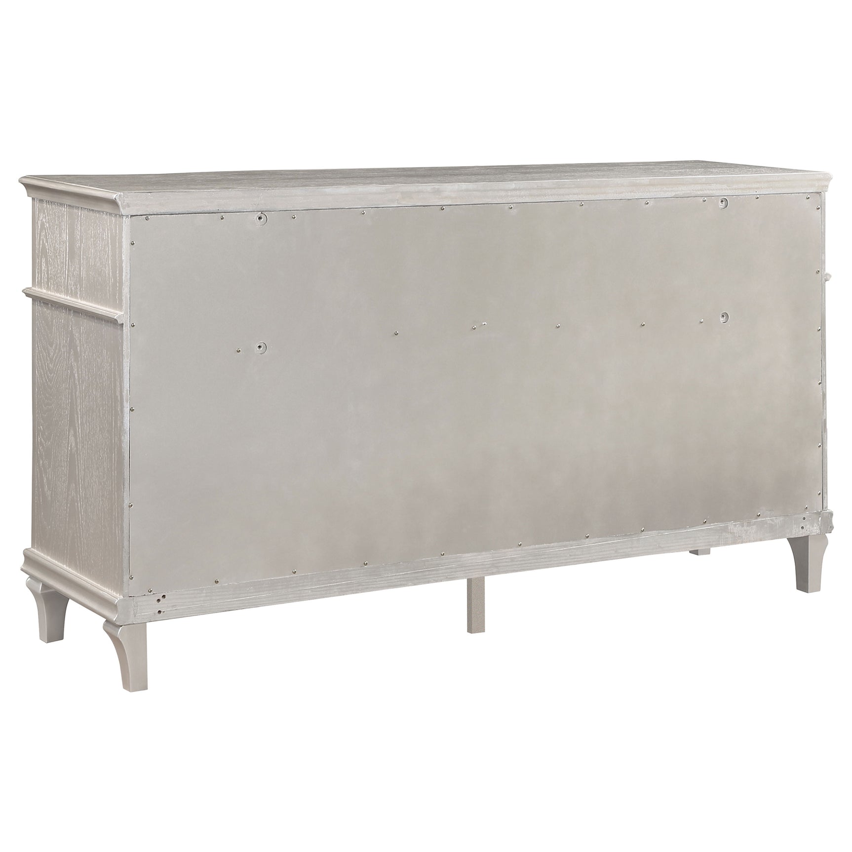Evangeline 5-piece Eastern King Bedroom Set Silver Oak - Tampa Furniture Outlet