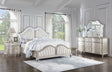 Tampa Furniture Outlet - Coaster - Evangeline 4-piece California King Bedroom Set Silver Oak - 223391KW-S4
