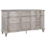 Evangeline 4-piece California King Bedroom Set Silver Oak - Tampa Furniture Outlet