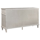 Evangeline 4-piece California King Bedroom Set Silver Oak - Tampa Furniture Outlet