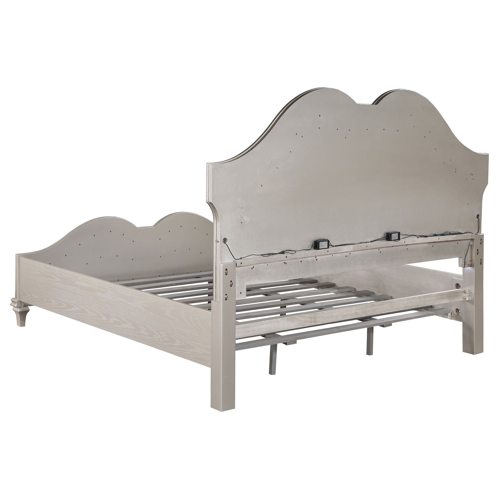 Evangeline 5-piece California King Bedroom Set Silver Oak - Tampa Furniture Outlet