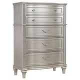 Evangeline 5-piece California King Bedroom Set Silver Oak - Tampa Furniture Outlet