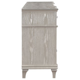 Evangeline 9-drawer Dresser Silver Oak - Tampa Furniture Outlet