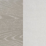 Evangeline Curved Fabric Upholstered Bench Silver Oak - Tampa Furniture Outlet