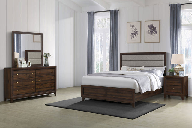 Tampa Furniture Outlet - Coaster - Welsley 4-piece Queen Bedroom Set Walnut - 223441Q-S4