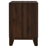 Welsley 2-drawer Nightstand Bedside Table Walnut - Tampa Furniture Outlet