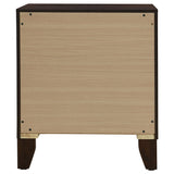 Welsley 2-drawer Nightstand Bedside Table Walnut - Tampa Furniture Outlet