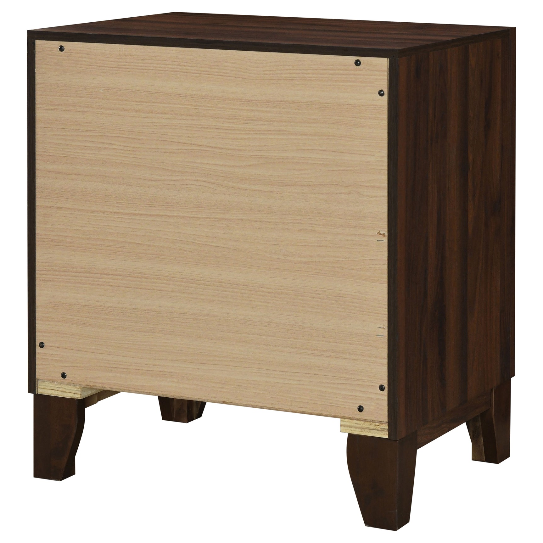 Welsley 2-drawer Nightstand Bedside Table Walnut - Tampa Furniture Outlet