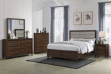 Welsley 6-drawer Dresser Cabinet Walnut - Tampa Furniture Outlet