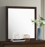 Welsley Dresser Mirror Walnut - Tampa Furniture Outlet