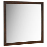 Tampa Furniture Outlet - Coaster - Welsley Dresser Mirror Walnut - 223444