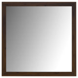 Welsley Dresser Mirror Walnut - Tampa Furniture Outlet